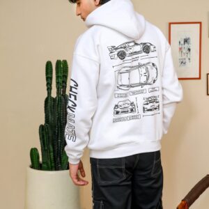 PORSCHE OVERSIZED HOODIE