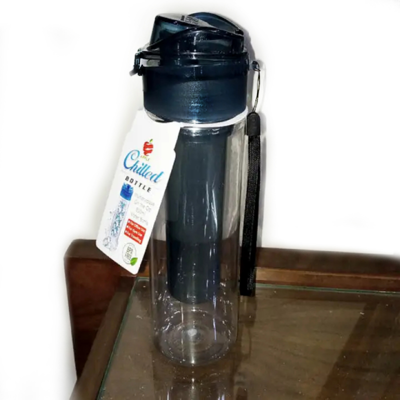 Leak-Proof 800ml Water Bottle With Integrated Ice Tube For Fresh And Cold Hydration - Image 7