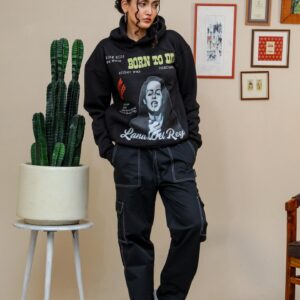 BORN TO DIE OVERSIZED HOODIE