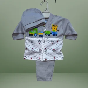 Newborn 3-Piece Cotton Set