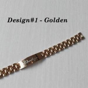 Name Engraved Bracelet – Gold