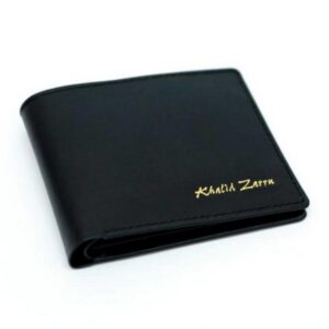 Customized Name Wallet With Gift Box – In Black Color