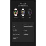 FK68 Smart Watch Bluetooth Call Full Touch HD Color Screen Remote Capture Heart Rate Blood Pressure Sleep Monitoring Watch - Image 8