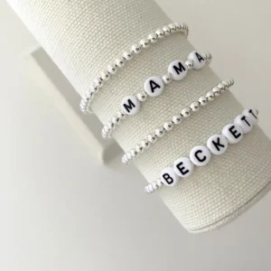 The Name Bracelet | Sterling Silver Plated