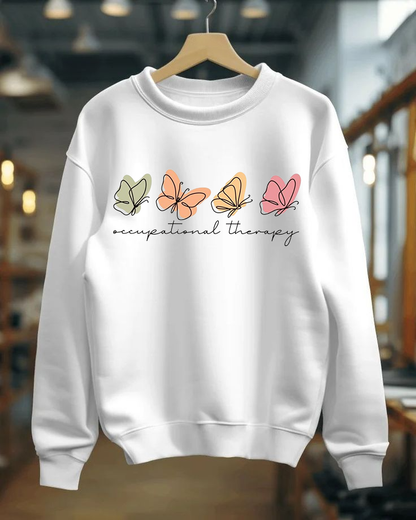 Butterfly Occupational Winter Sweatshirt for Women & Men