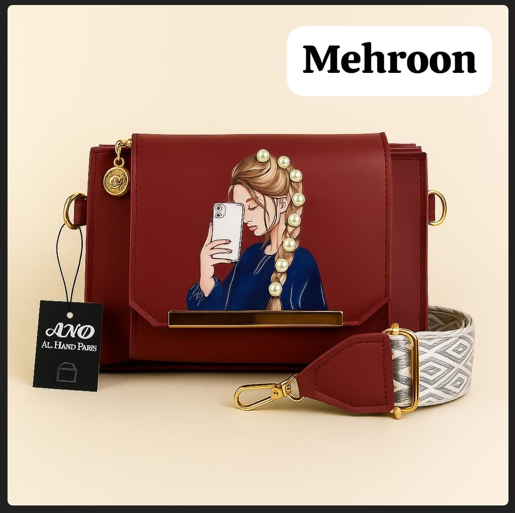 SELFIE GIRL PRINTED BAG - Image 4