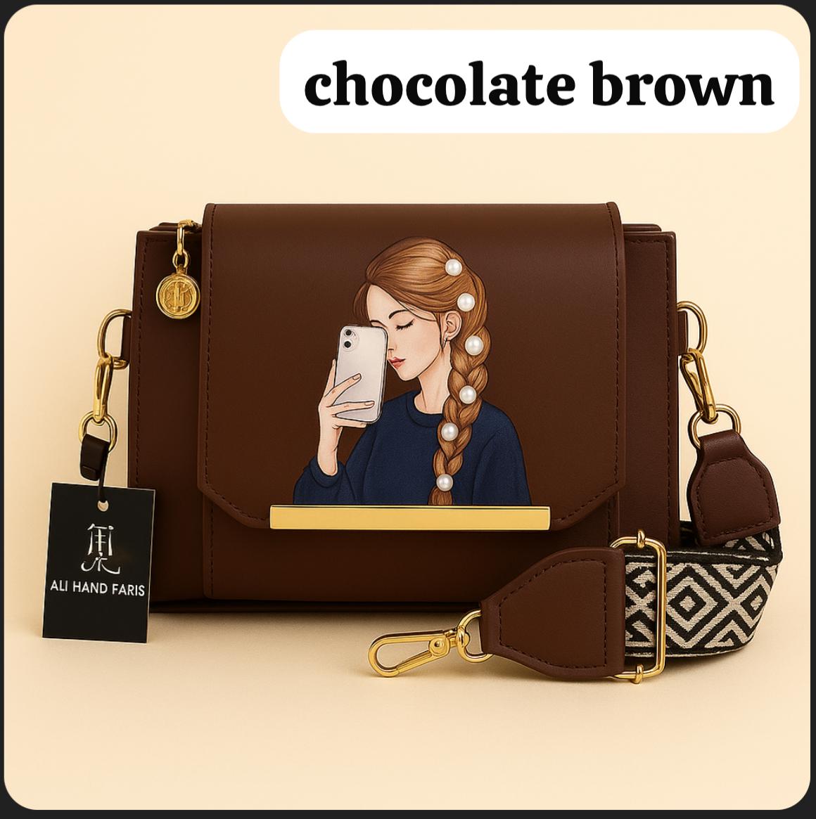 SELFIE GIRL PRINTED BAG - Image 5