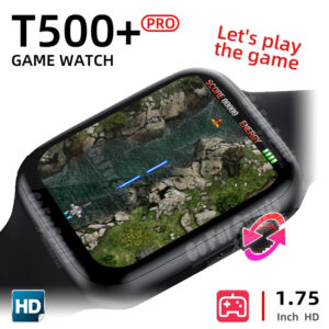 T500+ Pro Series 6 Full Touch Screen Bluetooth Fitness Smart Watch