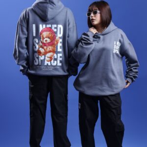 NEED SPACE OVERSIZED HOODIE