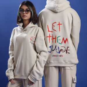 LET THEM JUDGE OVERSIZED HOODIE
