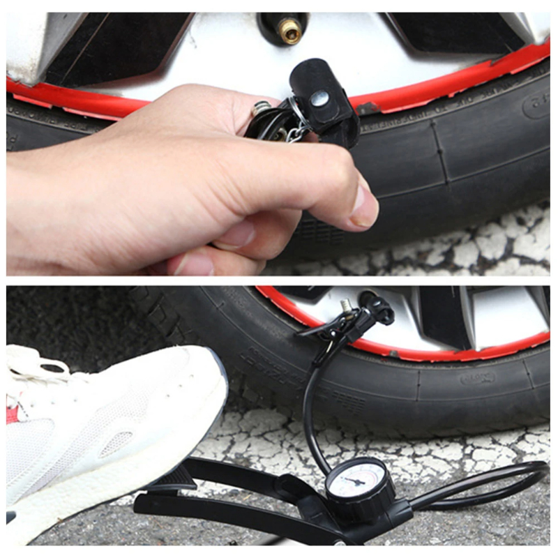 Multipurpose High Pressure Foot Pedal Air Pump For Cars/ Bikes & Bicycle - Image 10