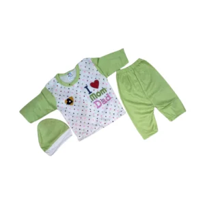 I Love Mom & Dad Newborn 3-Piece Set
