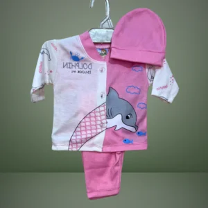 Infant 3-Piece Dolphin Design Set