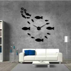 Aquarium DIY 3D Acrylic Wall Clock