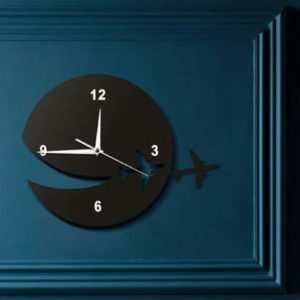 Flying Planes DIY 3D Acrylic Wall Clock - Image 3