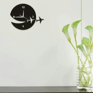 Flying Planes DIY 3D Acrylic Wall Clock - Image 2