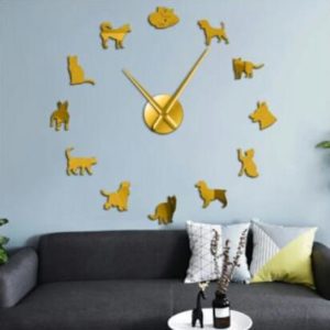 AfghanDog DIY 3D Acrylic Wall Clock