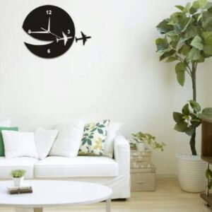 Flying Planes DIY 3D Acrylic Wall Clock