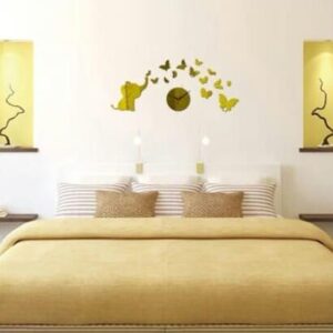 DYO Elephant Fantasy DIY 3D Acrylic Wall Clock