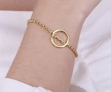 Personalized Ring Name Bracelet