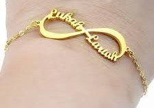 Personalized Gold/Silver Plated Bracelet