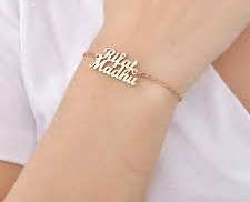 Personalized Your Own Name Bracelet – In Chain