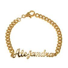 Personalized Your Own Name Bracelet – In Chain
