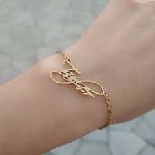 Personalized Your Own Name Bracelet – In Chain