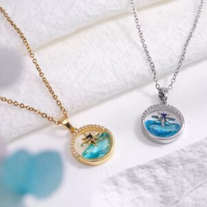 Compass Ocean Necklace