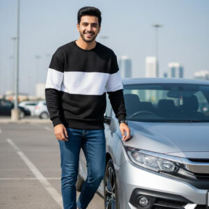 ZEBRA BLOCK SWEATSHIRT