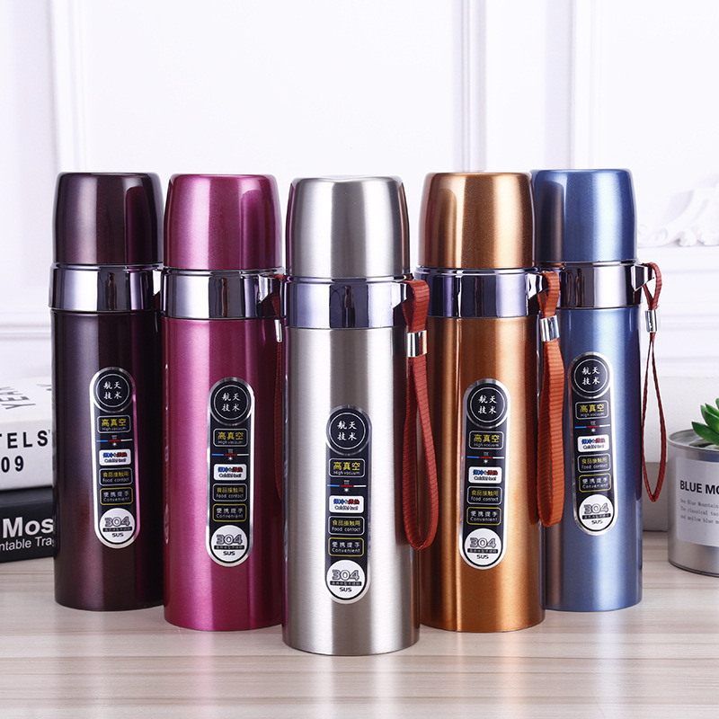 500ml Stainless Steel Vacuum Flask Hot And Cold Water Bottle - Image 4