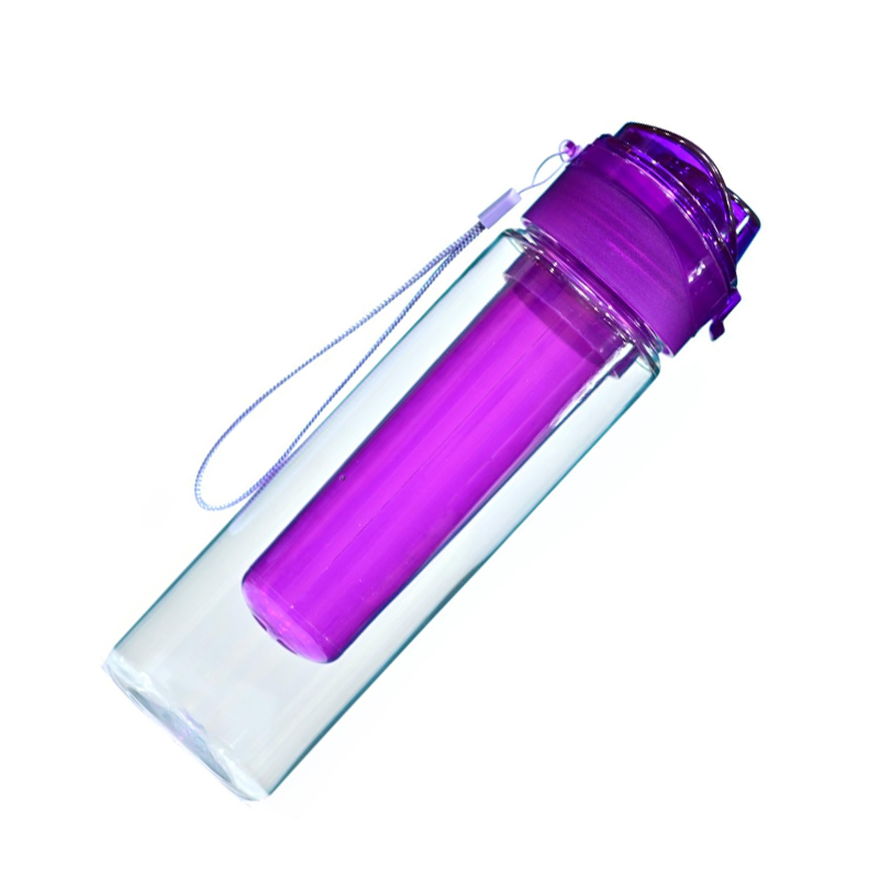 Leak-Proof 800ml Water Bottle With Integrated Ice Tube For Fresh And Cold Hydration - Image 4