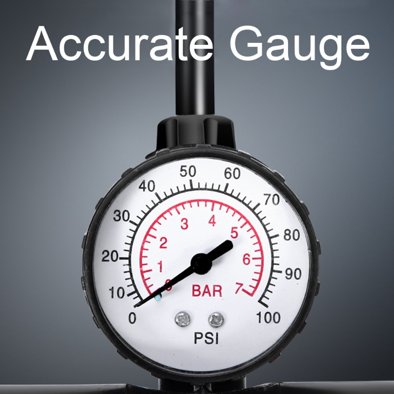 Multipurpose High Pressure Foot Pedal Air Pump For Cars/ Bikes & Bicycle - Image 9