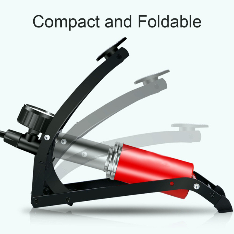 Multipurpose High Pressure Foot Pedal Air Pump For Cars/ Bikes & Bicycle - Image 8