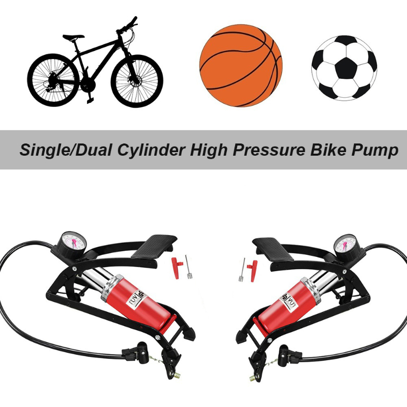 Multipurpose High Pressure Foot Pedal Air Pump For Cars/ Bikes & Bicycle - Image 5