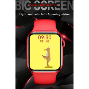 T55 + Smart Watch Series Full Touch ECG Waterproof Heart Rate Fitness Tracker 44MM Smartwatch