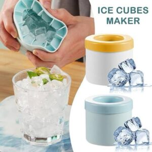 Mini Silicone Ice Cubes Bucket 🧊