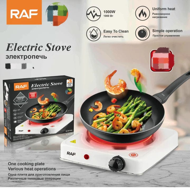 RAF Electric Hot Plate Stove – Easy to Use & Easy to Clean Cooking Stove - Image 2