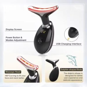 Digital Face & Neck Massager – 3 Adjustable Modes